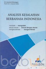 Analisis Kesalahan Berbahasa Indonesia