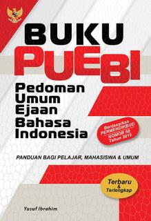 Buku PUEBI (Pedoman Umum Ejaan Bahasa Indonesia)