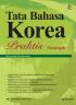 Tata Bahasa Korea Praktis: Menengah