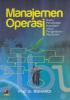 Manajemen Operasi: Suatu Pendekatan Kuantitatif Untuk Pengambilan Keputusan