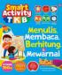 Smart Activity TK B: Menulis, Membaca, Berhitung & Mewarnai
