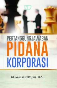 Pertanggungjawaban Pidana Korporasi