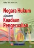 Negara Hukum dalam Keadaan Pengecualian