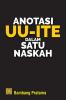 Anotasi UU-ITE dalam Suatu Naskah