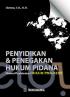 Penyidikan dan Penegakan Hukum Pidana: Melalui Pendekatan Hukum Progresif