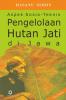 Aspek Sosio-Teknis Pengelolaan Hutan Jati Di Jawa