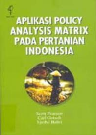 Aplikasi Policy Analysis Matrix pada Pertanian