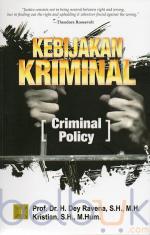 Kebijakan Kriminal (Criminal Policy)
