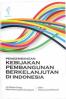 Pengembangan Kebijakan Pembangunan Berkelanjutan Di Indonesia