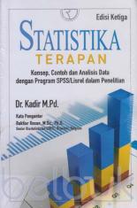 Statistika Terapan: Konsep, Contoh dan Analisis Data dengan Program SPSS/Lisrel dalam Penelitian (Edisi 3)