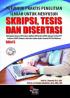 Petunjuk Praktis Penelitian Ilmiah Untuk Menyusun Skripsi, Tesis, dan Disertasi (Edisi 5)
